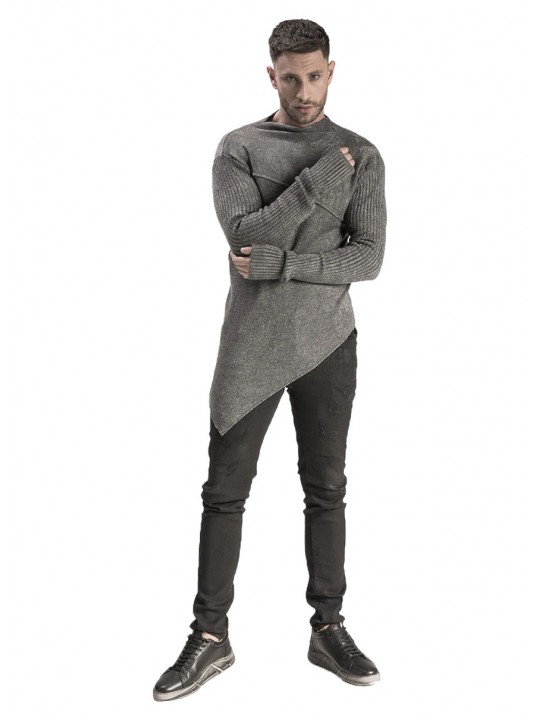 ANTHRACITE TURTLENECK SWEATER