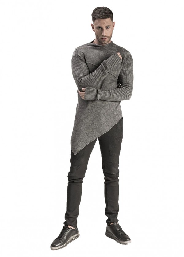 ANTHRACITE TURTLENECK SWEATER